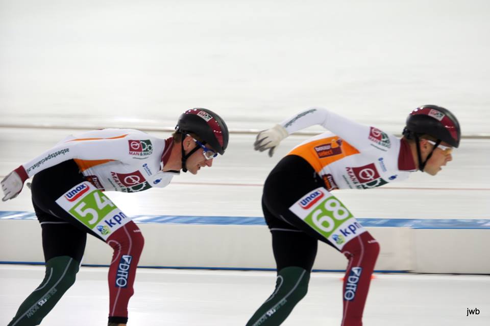 Succes voor Kevin Hoekstra van Schaatsteam Man&Mach